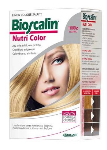 BIOSCALIN NUTRI COLOR 1000SS PLATINO SINCROB 124 ML - Farmaunclick.it