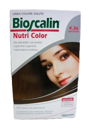 BIOSCALIN NUTRI COLOR 4,36 CIOCCOLATO SINCROB 124 ML - Farmaunclick.it