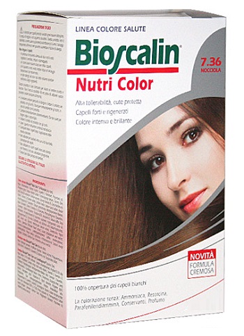 BIOSCALIN NUTRI COLOR 7,36 NOCCIOLA SINCROB 124 ML - Farmaunclick.it