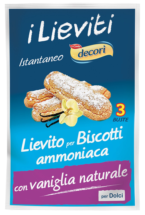 IPAFOOD LIEVITO PER BISCOTTI AMMONIACA SENZA GLUTINE 3 X 8 G - Farmaunclick.it