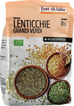 LENTICCHIE VERDI BIO 400 G - Farmaunclick.it