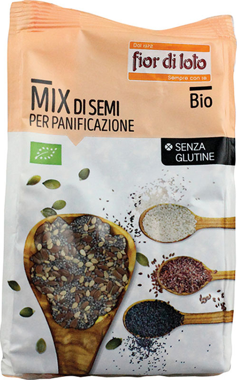 MIX SEMI PER PANE SENZA GLUTINE BIO 250 G - Farmaunclick.it
