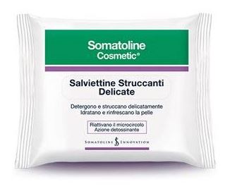 SOMATOLINE COSMETIC SALVIETTINE STRUCCANTI 20 PEZZI - Farmaunclick.it