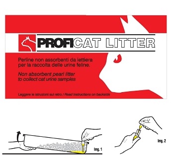 PROFICAT LITTER GRANULATO PRELIEVO URINE GATTI 200 G - Farmaunclick.it
