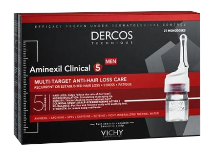 DERCOS AMINEXIL FIALE 42 UOMO 6 ML - Farmaunclick.it