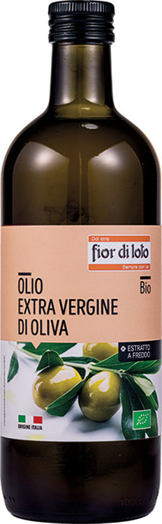 FIOR DI LOTO OLIO EXTRA VERGINE OLIVA BIO 1 LITRO - Farmaunclick.it