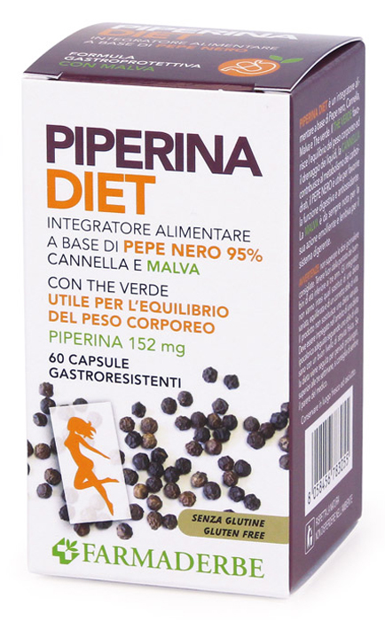 PIPERINA DIET 60 COMPRESSE - Farmaunclick.it