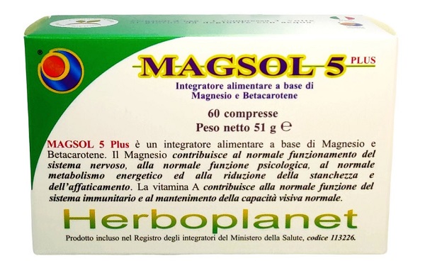 MAGSOL 5 PLUS 60 COMPRESSE - Farmaunclick.it