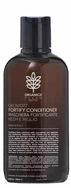 ORGANICS COSMETICS FORTIFY CONDITIONER NEEM OIL AND MILLET 250 ML - Farmaunclick.it