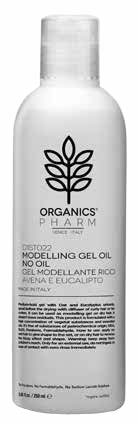 ORGANICS PHARM MODELLING GEL OIL NON OIL OAT AND EUCALYPTUS 250 ML - Farmaunclick.it