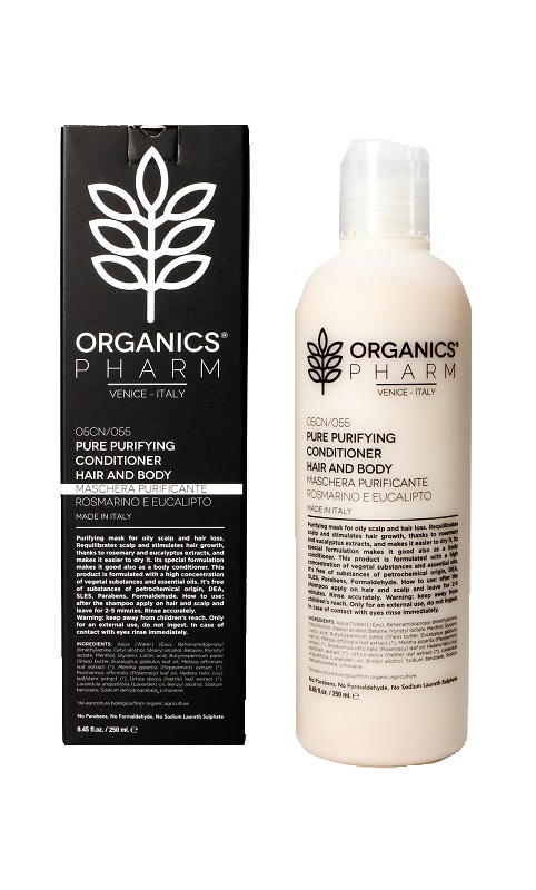 ORGANICS PHARM PURE PURIFYING CONDITIONER HAIR AND BODY ROSEMARY AND EUCALYPTUS - Farmaunclick.it