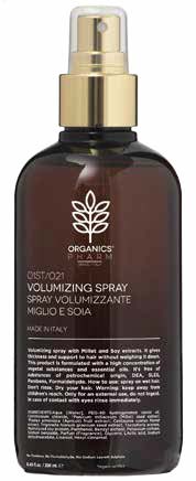 ORGANICS PHARM VOLUMIZING SPRAY MILLET AND SOY - Farmaunclick.it