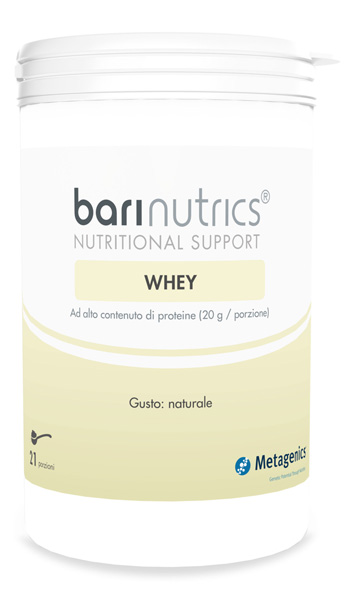 BARINUTRICS WHEY 21 PORZIONI X 22,71 G - Farmaunclick.it