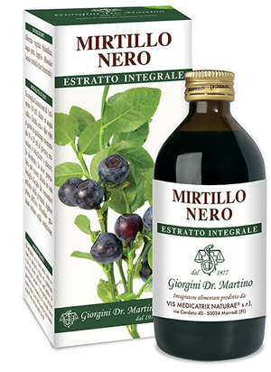 MIRTILLO NERO ESTRATTO INTEGRALE 200 ML - Farmaunclick.it