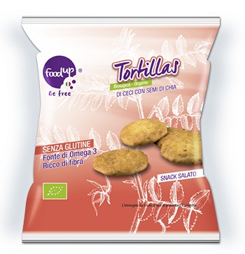 TORTILLAS DI CECI CON SEMI DI CHIA 35 G - Farmaunclick.it