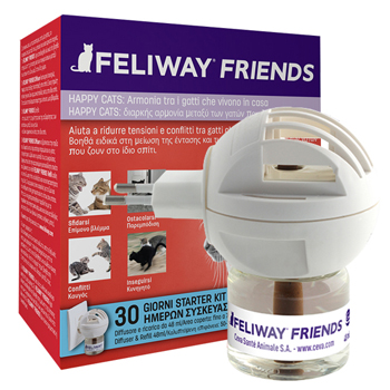 FELIWAY FRIENDS DIFFUSORE + RICARICA DA 48 ML - Farmaunclick.it