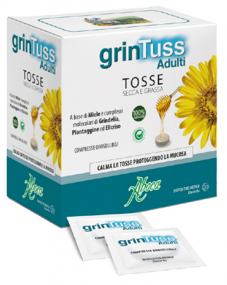 GRINTUSS ADULTI 20 COMPRESSE CON POLIRESIN 1,5 G - Farmaunclick.it