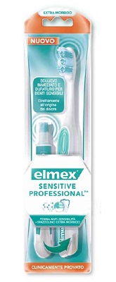 ELMEX SENSITIVE PROFESSIONAL PENNA ANTI-SENSIBILITA' + SPAZZOLINO EXTRA MORBIDO - Farmaunclick.it