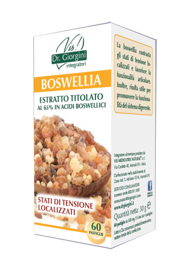 BOSWELLIA ESTRATTO TITOLATO 60 PASTIGLIE - Farmaunclick.it