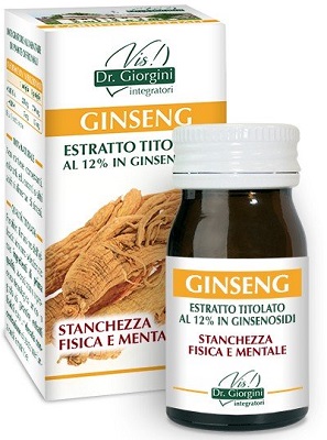 GINSENG ESTRATTO TITOLATO 60 PASTIGLIE - Farmaunclick.it