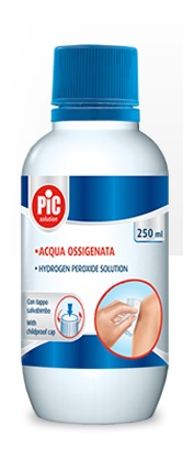 PIC SOLUTION ACQUA OSSIGENATA 10 VOLUMI PEROSSIDO DI IDROGENO 3% 250 ML - Farmaunclick.it