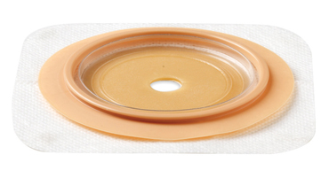 PLACCA NATURA+ PIANA RITAGLIABILE IN IDROCOLLOIDE STOMAHESIVE E CEROTTO POROSO FLANGIA 45 MM 5 PEZZI - Farmaunclick.it