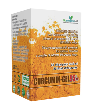 CURCUMIN GEL 95+ 20 BUSTINE DA 5 ML - Farmaunclick.it