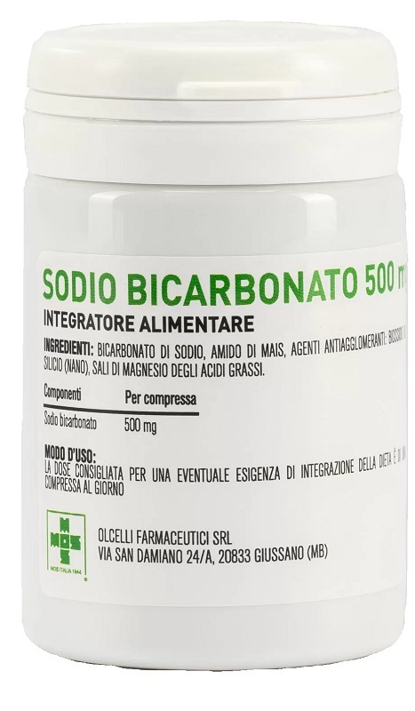 SODIO BICARBONATO 500 MG 100 COMPRESSE - Farmaunclick.it