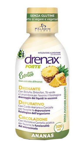 DRENAX FORTE ESOTICO CON ESTRATTO D'ANANAS 300 ML - Farmaunclick.it