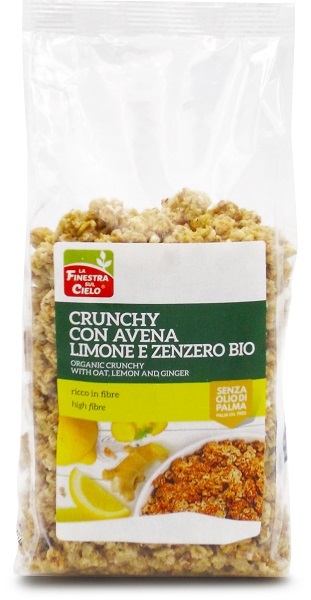 CRUNCHY CON AVENA LIMONE E ZENZERO - Farmaunclick.it