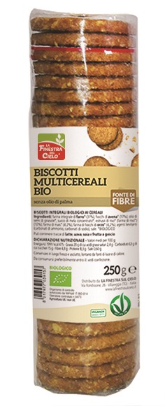 BISCOTTI MULTICEREALI 250 G - Farmaunclick.it