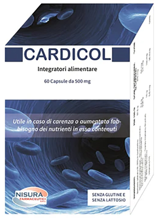 CARDICOL 60 CAPSULE DA 500 MG - Farmaunclick.it