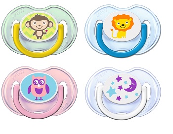 SUCCHIETTO SCIMMIETTA E CIVETTA 0-6 MESI 2 PEZZI - Farmaunclick.it