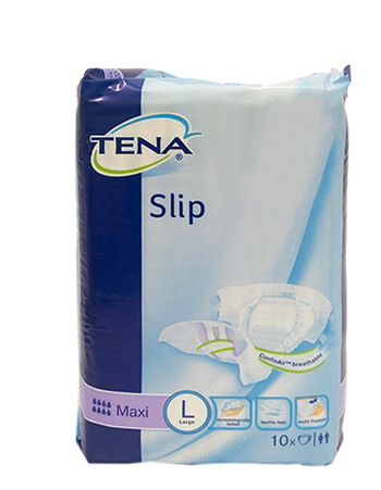 PANNOLONE PER INCONTINENZA A MUTANDINA TENA SLIP MAXI L 10 PEZZI - Farmaunclick.it