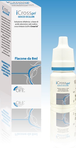ICROSS GEL GOCCE OCULARI ACIDO IALURONICO CROSS-LINKATO 0,4% 8 ML - Farmaunclick.it