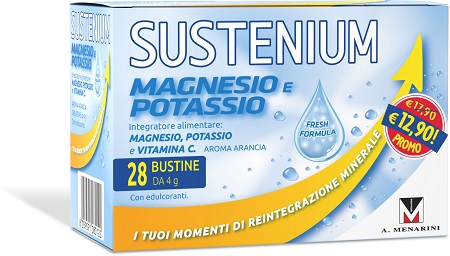 SUSTENIUM MAGNESIO POTASSIO 28 BUSTINE PROMO - Farmaunclick.it