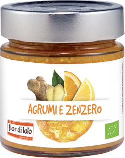 COMPOSTA AGRUMI E ZENZERO BIO 250 G - Farmaunclick.it