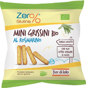 MINI GRISSINI AL ROSMARINO BIO MONOPORZIONE 30 G - Farmaunclick.it