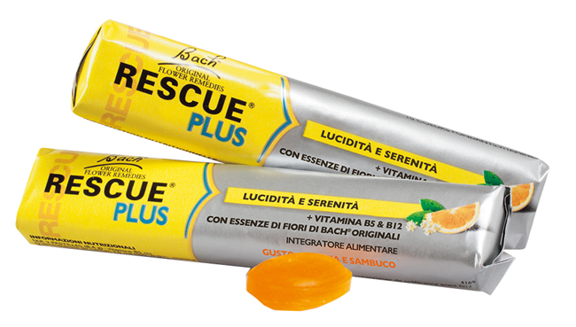 RESCUE ORIGINAL PLUS 10 CONFETTI AROMA ARANCIA E SAMBUCO - Farmaunclick.it