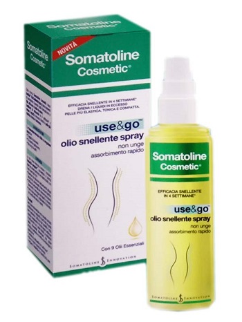 SOMATOLINE COSMETIC SNELLENTE USE & GO OLIO SPRAY 125 ML - Farmaunclick.it