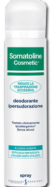 SOMATOLINE COSMETIC DEODORANTE IPERSUDORAZIONE DUETTO SPRAY 125 ML + 125 ML - Farmaunclick.it