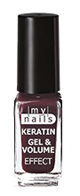 MY NAIL KERATIN GEL & VOLUME EFFECT 106 ROUGE NOIR - Farmaunclick.it