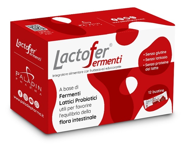 LACTOFER FERMENTI 12 BUSTINE OROSOLUBILI - Farmaunclick.it