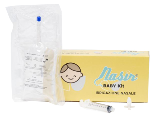 NASIR BABY SACCA 250 ML + 1  EROGATORE + 1 SIRINGA 10 ML - Farmaunclick.it