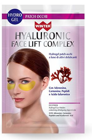 WINTER HYALURONIC FACE LIFT COMPLEX PATCH OCCHI RUGHE OCCHIAIE 2 PEZZI DA 1,5 G - Farmaunclick.it