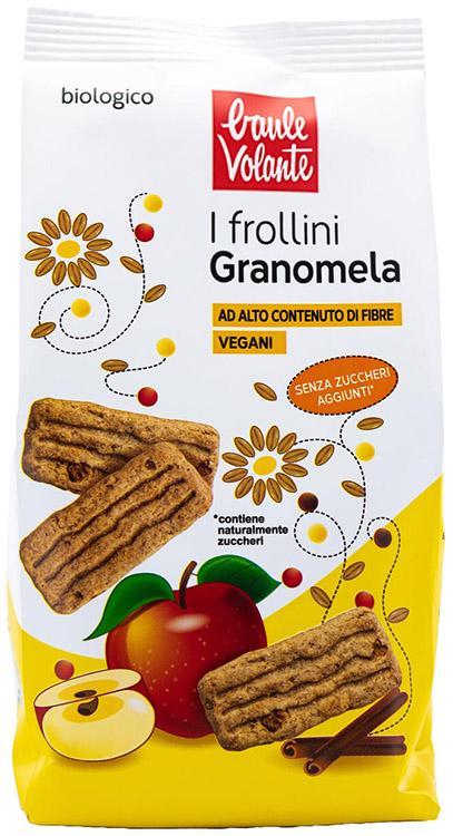 BENESSERE I GRANOMELA BISCOTTI INTEGRALI SENZA ZUCCHERI AGGIUNTI - Farmaunclick.it