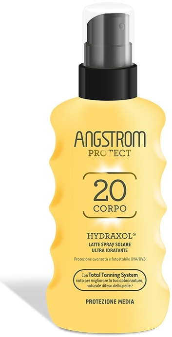 ANGSTROM PROTECT HYDRAXOL LATTE SPRAY SOLARE PROTEZIONE 20 175 ML - Farmaunclick.it