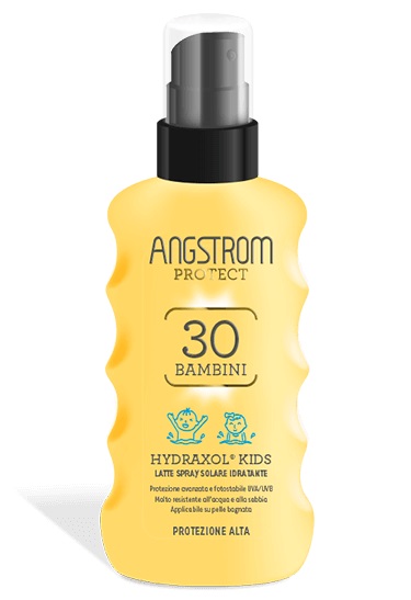ANGSTROM PROTECT HYDRAXOL KIDS LATTE SPRAY SOLARE PROTEZIONE 30 175 ML - Farmaunclick.it