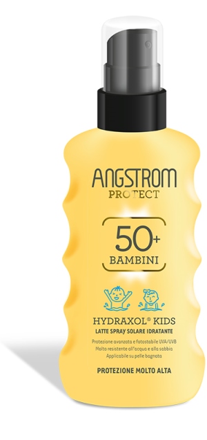 ANGSTROM PROTECT HYDRAXOL KIDS LATTE SPRAY SOLARE ULTRA PROTEZIONE 50+ 175 ML - Farmaunclick.it
