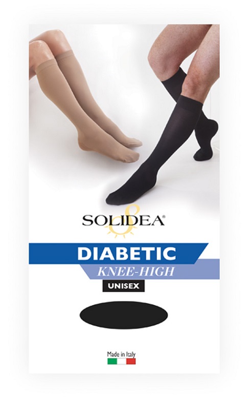 DIABETIC KNEE-HIGH NERO 1-S - Farmaunclick.it